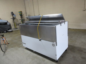 lot 619 image: BEVERAGE AIR, DUAL TOP AND SIDE, MILK COOLER