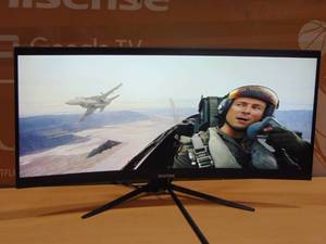 lot 2 image: Viotek - GNV34DBE 34 UWQHD Curved Gaming Monitor  144Hz 1440p