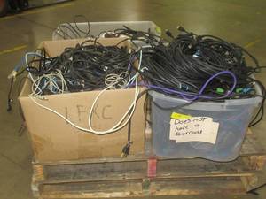 lot 31 image: Mixed Lot of  Extension Cords Wire Long HDMI Cables