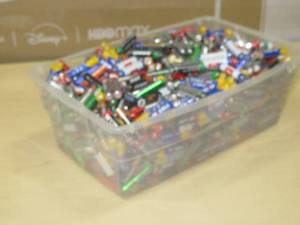 lot 55 image: 16 Pounds AAA Batteries Over 500 Pair Of Batteries