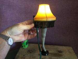 lot 199 image: Classic Leg Lamp - Nightlight Works