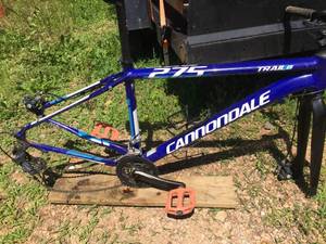 lot 204 image: Cannondale Trail 8 Aluminum Bike Frame 27.5