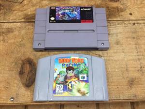 lot 210 image: SNESNintendo 64 - Turtles in Time 4Diddy Kong Racing