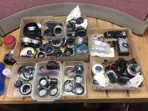 lot 227 image: Larger Group Vintage Camera Parts - Zeiss - Other