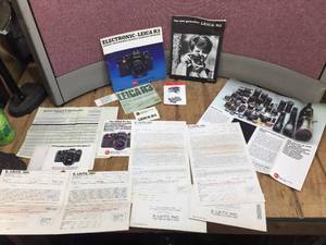 lot 230 image: Nifty Vintage LeicaLeitz Mostly R3 Receipts - Wow