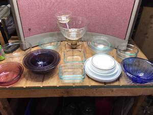 lot 245 image: Pyrex  - Corelle - Other Bowls & Dishes