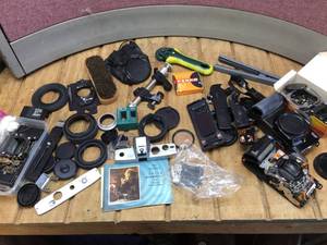 lot 130 image: Vintage Misc SLR Camera Parts - Minolta - Other