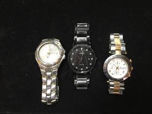 lot 112 image: Vintage Mens Citizen & Klaus Kobec Watches