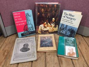 lot 117 image: Books on History of Surgery