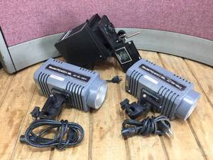 lot 133 image: (2) Medalight PG4001-ML Studio Lights & Bessler Cadet 35