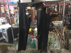 lot 165 image: Harley Davidson - Genuine Leather Mens Chaps - L