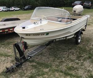 1965 Larson All American 14' Boat W/Trailer