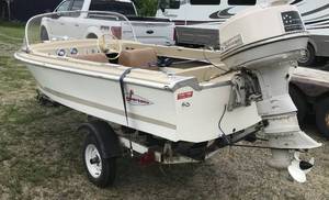 1965 Larson All American 14' Boat W/Trailer