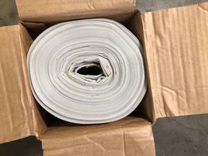 lot 30 image: HUSKY 20 ft. x 100 ft. Clear Plastic Sheeting  Customer Returns See Pictures