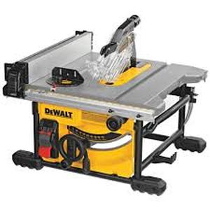 DEWALT 15 Amp Corded 8-1/4 in. Compact Portable Jobsite Tablesaw (Stand Not Included)  Customer Returns See Pictures