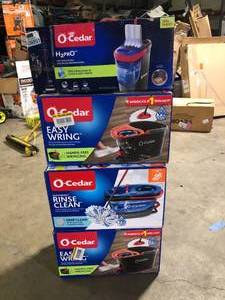 lot 3 image: Lot of Assorted Mop Buckets Various Models and Conditions Customer Returns See Pictures