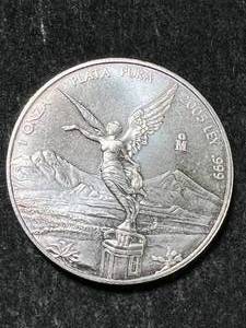 2005 MEXICAN PLATA PURA 1 TROY OZ .999 FINE SILVER