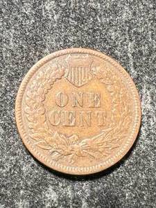 1889 US INDIAN HEAD CENT XF