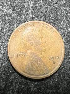 lot 49 image: 1912-D US WHEAT CENT