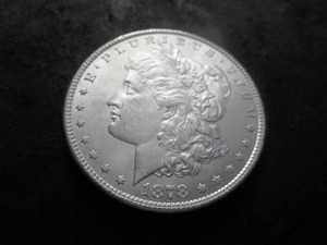 lot 1 image: 1978 Morgan Silver Dollar Eight Tail Feathers