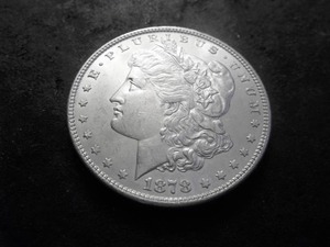 lot 4 image: 1978 7 Over 8 Tailfeathers Morgan Silver Dollar (Strong Version)