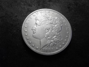 lot 16 image: 1881 O Morgan Silver Dollar