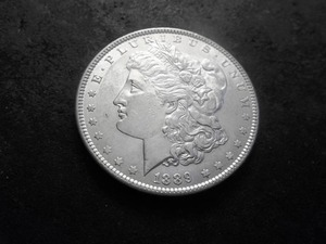 lot 43 image: 1889 Morgan Silver Dollar