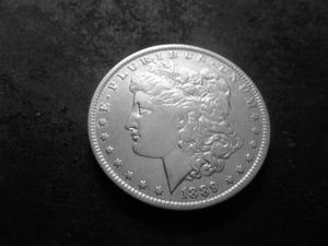lot 45 image: 1889 O Morgan Silver Dollar
