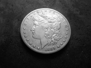 lot 46 image: 1889 S Morgan Silver Dollar