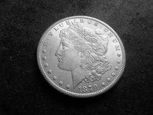lot 8 image: 1979 O Morgan Silver Dollar