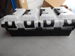 lot 13 image: Greenmade Store-All Storage Crate Set of 4