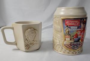 lot 47 image: Jeff Gordon 1998 Champion Mug and Jeff Gordon 50th Anniversary Cup.