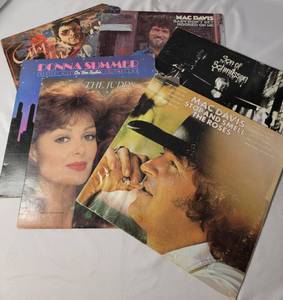 lot 53 image: 6 Albums ( Mac Davis (2), The Judds, Donna Summer, Gerry Rafferty,Son of Schmilsson)