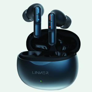 lot 36 image: Linner Nova Lite OTC Hearing Aids - Blue