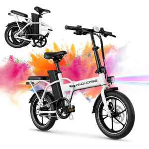 lot 43 image: WindHorse W2A Foldable Electric Bike
