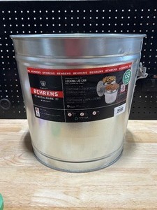 lot 33 image: Galvanized 10 Gallon Multi-Use Can