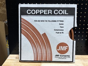 lot 44 image: Copper Coil Tubing