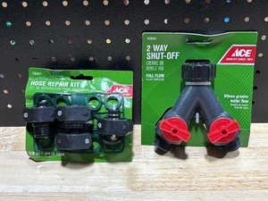 lot 47 image: Hose Repair Kit and 2 Way Shut Off