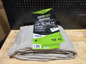 lot 57 image: Canvas Dropcloth 12 x 15