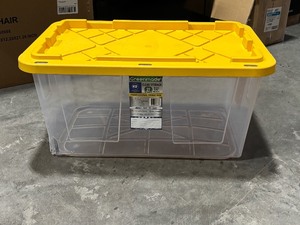lot 60 image: Greenmade 27 Gallon Storage Tote