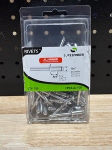 lot 73 image: Aluminum Rivets