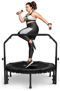lot 219 image: Brand New BCAN 40 Workout Trampoline 450lb Weight Limit $169.99 Retail