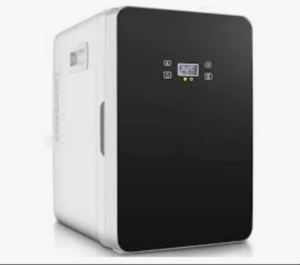 lot 224 image: Brand New Nictemaw Mini Fridge 20L Compact Cooler and Warmer with Digital Thermostat Display $149.99 Retail