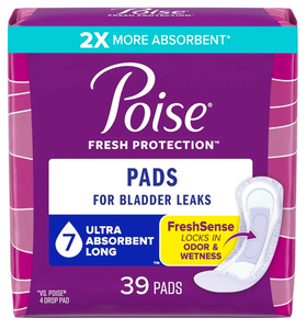 lot 227 image: Brand New Poise Fresh Protection Pads for Bladder Leaks, Ultra 7 Long, 76 Count $42.96 Retail