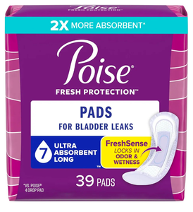 lot 228 image: Brand New Poise Fresh Protection Pads for Bladder Leaks, Ultra 7 Long, 76 Count $42.96 Retail
