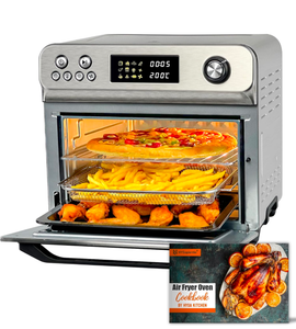 lot 235 image: Brand New HySapientia Air Fryer Toaster Oven Combo 26Qt 10 in 1 XL Countertop Oven $199.99