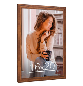 lot 239 image: Brand New Rustic Brown 16 x 20 Picture Frame $39.99 Retail
