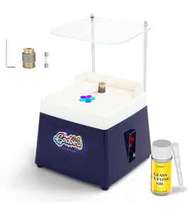 lot 289 image: Brand New Stained Glass Grinder and Glass Cutting 58 and 1 for Glass Processing Arts and Decoration $92.99 Retail
