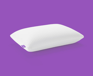 lot 308 image: Brand New Purple Harmony Pillow Standard Medium 360 Hex Grid Support $199.99 Retail