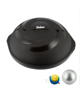 lot 314 image: Brand New 25 Balance Ball Inflatable Half Exercise Ball Wobble Board Balance Black $89.99 Retail